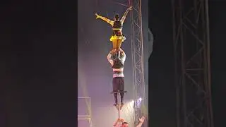 🎪 Teeter Totter Launch to Aerial Flip! | Amazing Circus Vargas Acrobatics 💥🤸&zwj;♂️