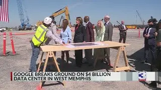 Google breaks ground on $4B West Memphis, AR data center