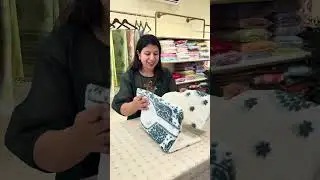 Непрошитый топ Chikankari и комплект дупатта