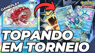 Nem Mega, nem EX, o melhor Gyarados é o REGULAR | Gameplay Pokémon TCG Pocket