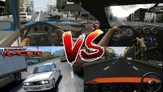 Racing In Car 2 VS Racing Limits VS Traffic Racer VS Dr. Driving