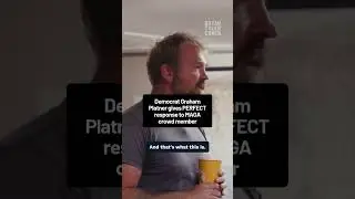 Democrat Graham Platner gives PERFECT response to MAGA crowd member