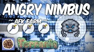 Terraria 1.3 AFK Angry Nimbus Rod Farm | Get the Nimbus Rod
