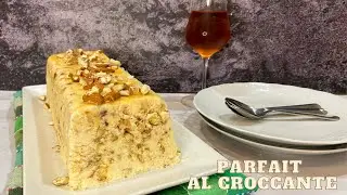 HOW TO MAKE ALMOND CARAMEL BRITTLE ICE-CREAM RECIPE (PARFAIT AL CROCCANTINO) - Alice Contesini