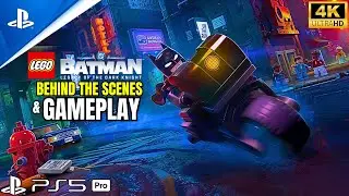 LEGO BATMAN: новые кадры за кулисами и первый игровой процесс &mdash; это просто БЕЗУМИЕ! 4K