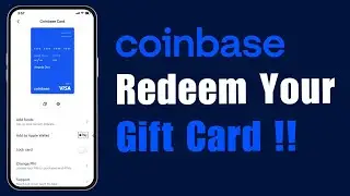 How to Redeem Your Coinbase Gift Card ! (2024)