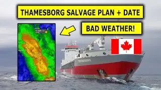 ⚠️ $29 Million At Risk! Can They Save The Thamesborg? 🚢 Salvage Plan + Refloat Date