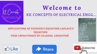 Finding Capacitance of Coaxial cable using Laplace's equation