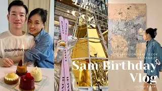 Vlog: Sam's Birthday | Pavilion 圣诞装饰 | ArtisFair/KL画展 | Natalina Italian Kitchen