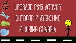 Upgrade PS15 Activity Outdoor Playground Flooring Cumbria