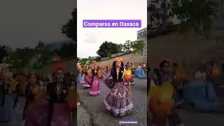 Comparsa 💀🎃💐🎶 D&iacute;as de Muertos en #Oaxaca