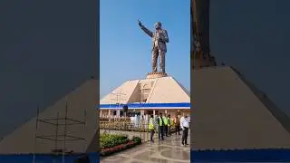 Ambedkar 125ft statue#statueofsocialjustice#inauguration#programme#2024#vijayawada#bestlasershow