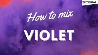 How to make VIOLET colour? 🤔🎨Top 2 WAYS with STEP-BY-STEP instructions!