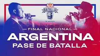 Pase de Batalla de la Final Nacional Argentina 2021 - Red Bull Batalla EN VIVO