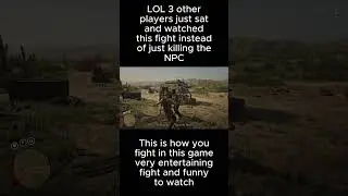 Red Dead Redemption 2 Funny Fight Scene #rdr2 #youtube #gaming #funnyshorts #shorts #funnyfighting
