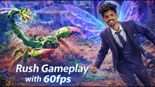 Need Sponser For Device🙌🏻Rush Gameplay With 60FPS💀 | Mission Iruka Makkale🙋🏻|#srb #bgmilive #srbfox