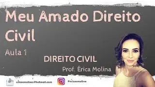 AULA 1 - MEU AMADO DIREITO CIVIL