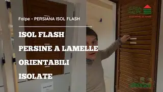 ISOLFLASH | Persiana in Alluminio con Isolamento Termico Integrato