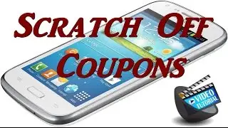 Scratch Off Coupons tutorial