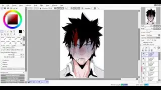 Dibujo de HAN DAE-WI - THE GOD OF HIGH SCHOOL - Timelapse