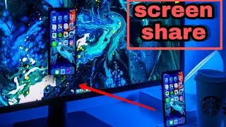 How to share mobile screen on pc&laptop real time