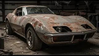 ASMR Car Restoration! 1971 Chevrolet Corvette Full Restoration to Looking New