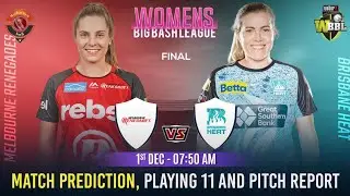 WBBL 2024 Final Match Prediction  Melbourne Renegades Women's vs Brisbane Heat Women's