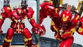 New Ironman Hulkbuster Fighting Armor action figure Sentinel more in hand images by Issac Wong 