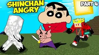 Shinchan is Angry from Entity 303 in Minecraft Part 4