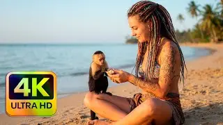 Reggae Lounge Vibes | Chill Female DJ Set by the Sea (4K)