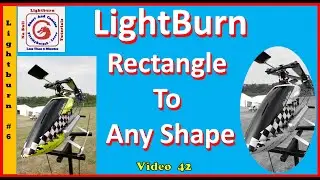 Lightburn MASK Turn A Square or rectangular photo in to any shape  non-destructive editing 🟨