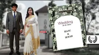 Wedding Ceremony of ISAAC & SERAH // 31-12-2025