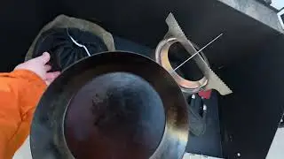 Corporals Corner Carbon Skillet and Fire Maple Stainless Skillet