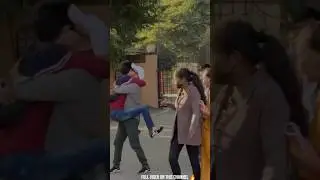 HUGGING PRANK 😂 #shorts #viral #prank #funny