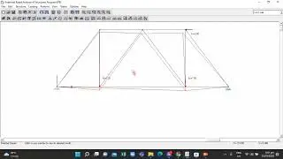 PROBLEM B - 2D TRUSS ANALYSIS USING GRASP SOFTWARE