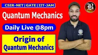 Phase and Group Velocity Quantum Mechanics lecture 3 | CSIR-NET | GATE | Bansal Academy 2021