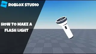 How to make a Flash Light in Roblox! (Roblox Scripting Tutorial 2023!)
