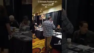 Colorado Festival of Horror 2023: Entering and Celebrity Row.