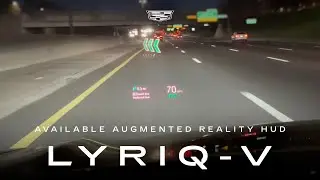 2026 LYRIQ-V | Available Augmented Reality HUD | Cadillac