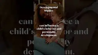 Molding Tomorrow: The Developmental Impact of a Mother's Love #psychologyfacts #brainscience