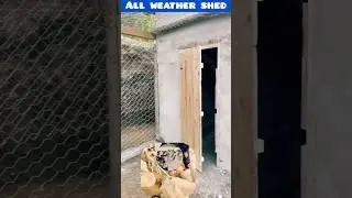 All weather low cost shed #rooftop #goat #farming #facts #pets