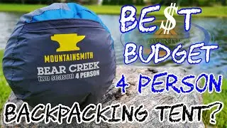The Best Budget 4 person Backpacking Tent: The Mountainsmith Bear Creek 4