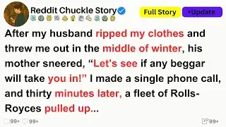 [Full Story] After my husband ripped my clothes and threw me out in the middle of winter....