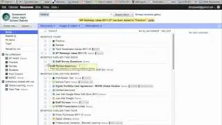 Managing your Google Docs file list.