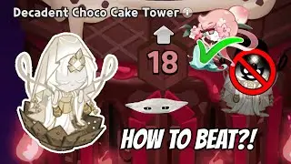 DECADENT CHOCO CAKE TOWER | TRAY 18 | COOKIE RUN: KINDOM