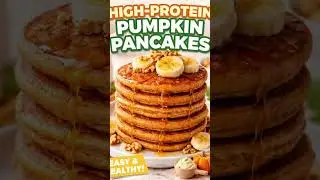 Pumpkin Protein Pancakes | Perfect Cozy Fall Breakfast