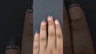 Easy party wear nails art design #trendingshorts #like #subscribe