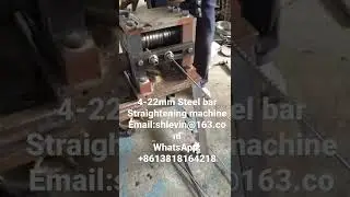 4-22mm Steel bar straightening and drawing machine-shlevin