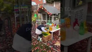 HALLOWEEN OUTDOOR WATER PLAY HACK #halloween #outdoorplay #playideas #preschoolactivities #garden