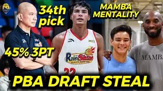 Swerte ng ROS! Draft STEAL ng 2025 PBA Draft ! Talino ni Coach Yeng kay Cole Micek